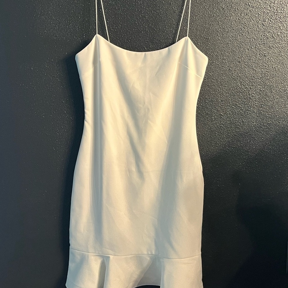 Likely White Spaghetti Strap Dress